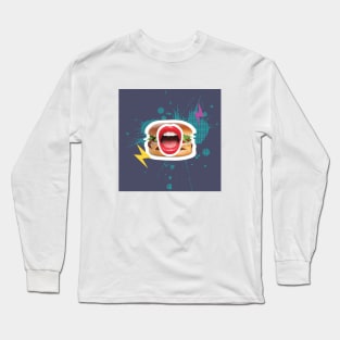 Hamburger lips Long Sleeve T-Shirt